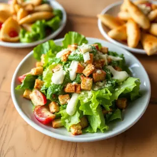 Avocado Caesar Salad