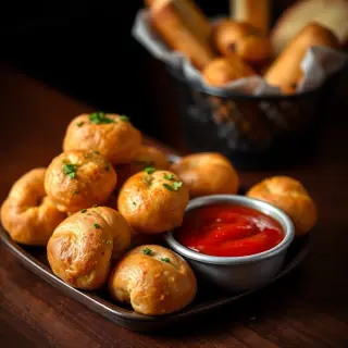 Garlic Knots Basket