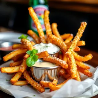 Crispy Parmesan Fries